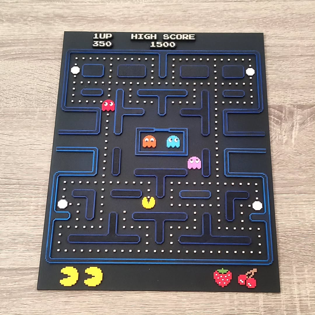 Cuadro decorativo de Pac-Man