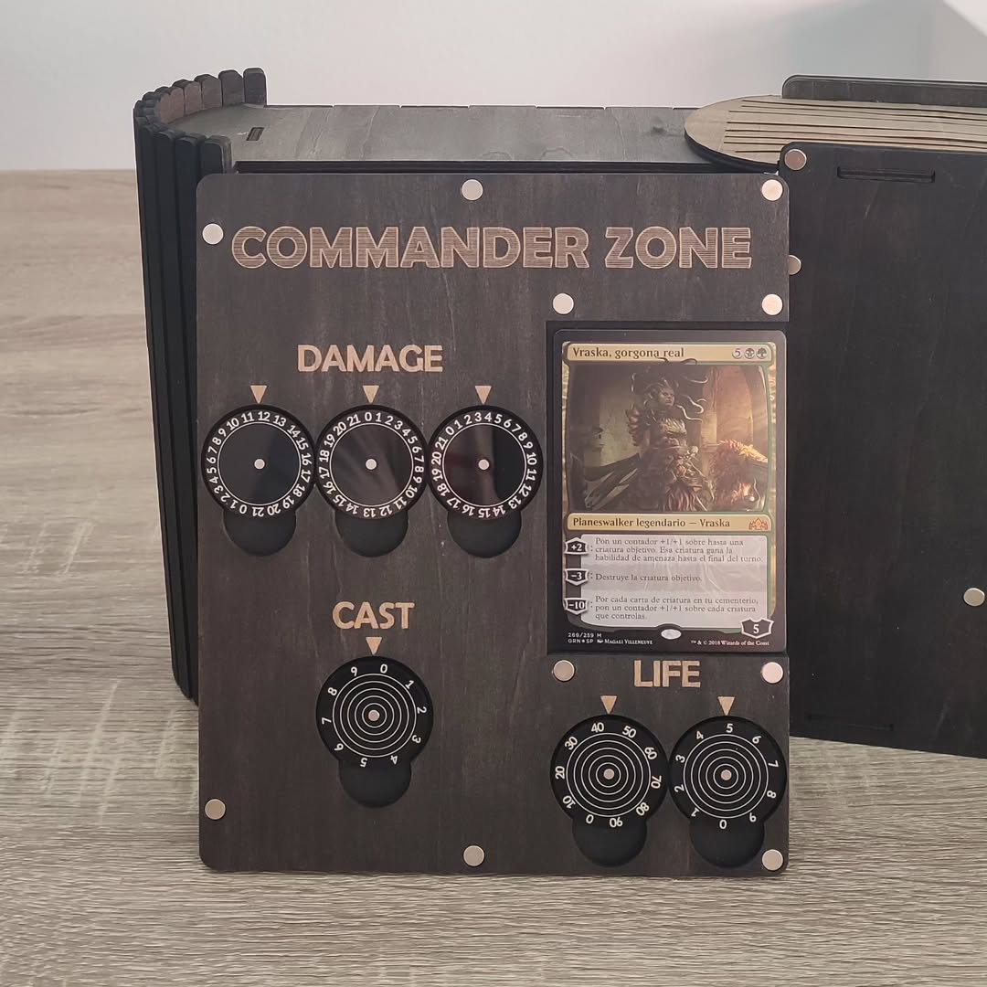 Magic Commander TCG Deck Box