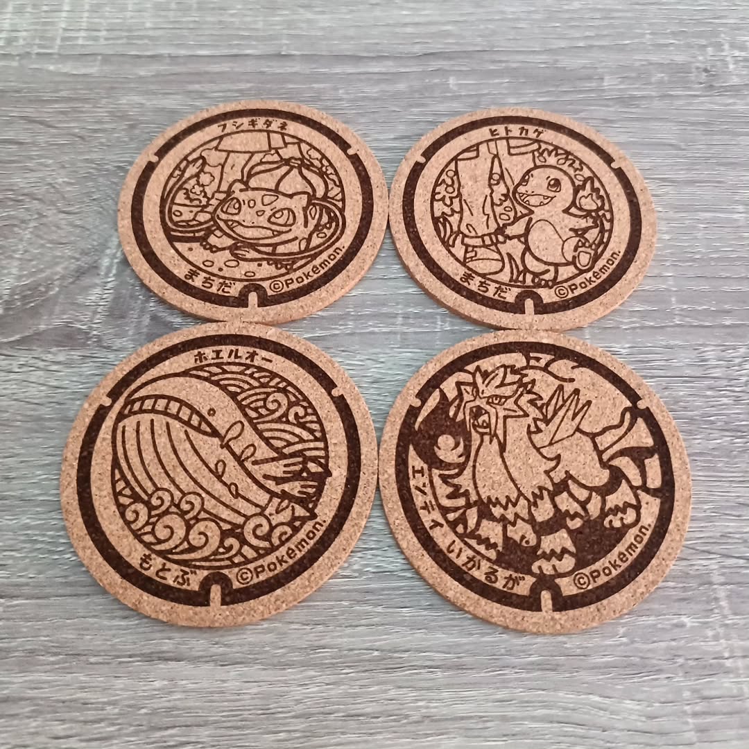 Set de Posavasos Pokémon