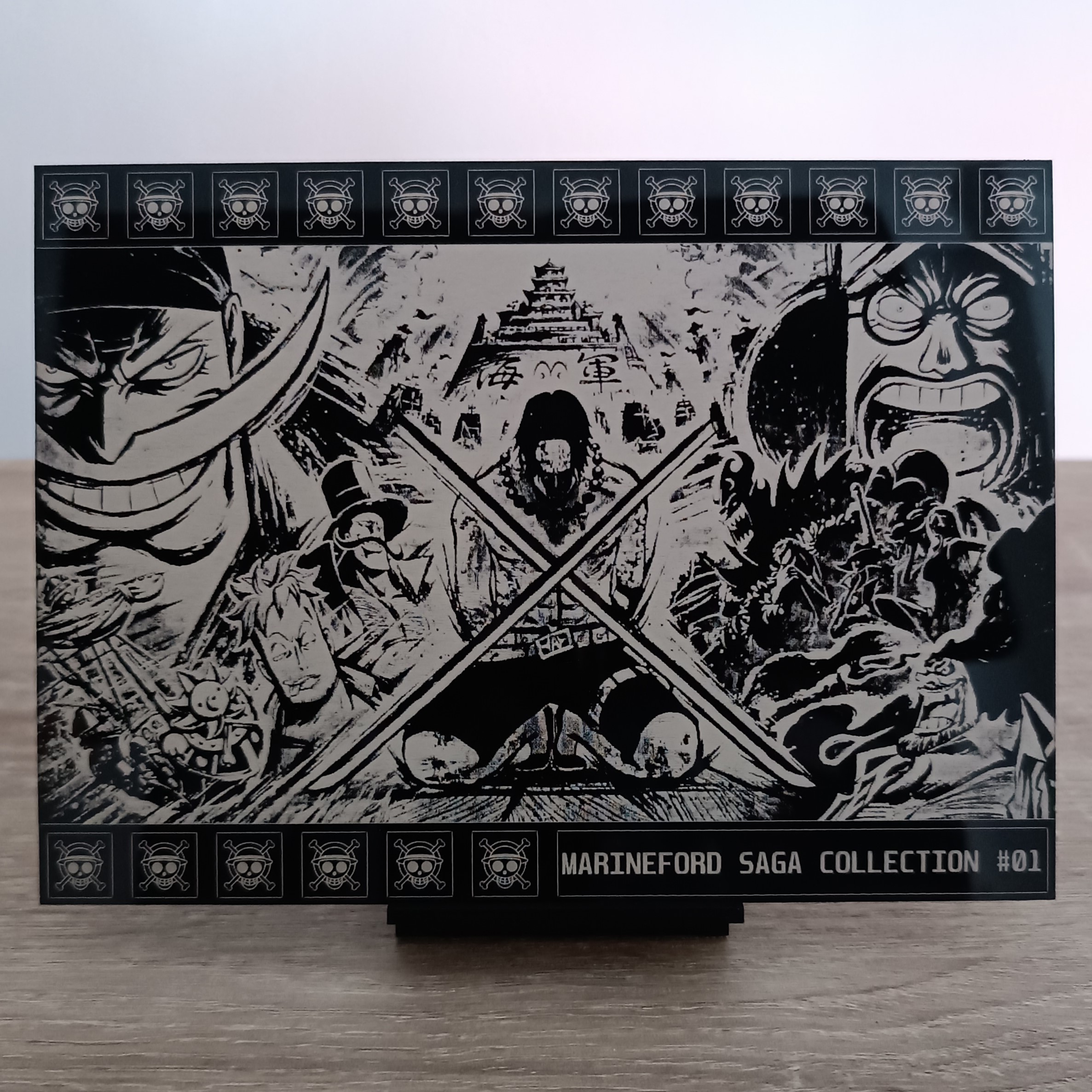 Cuadro Coleccionable de One Piece : Saga Marineford