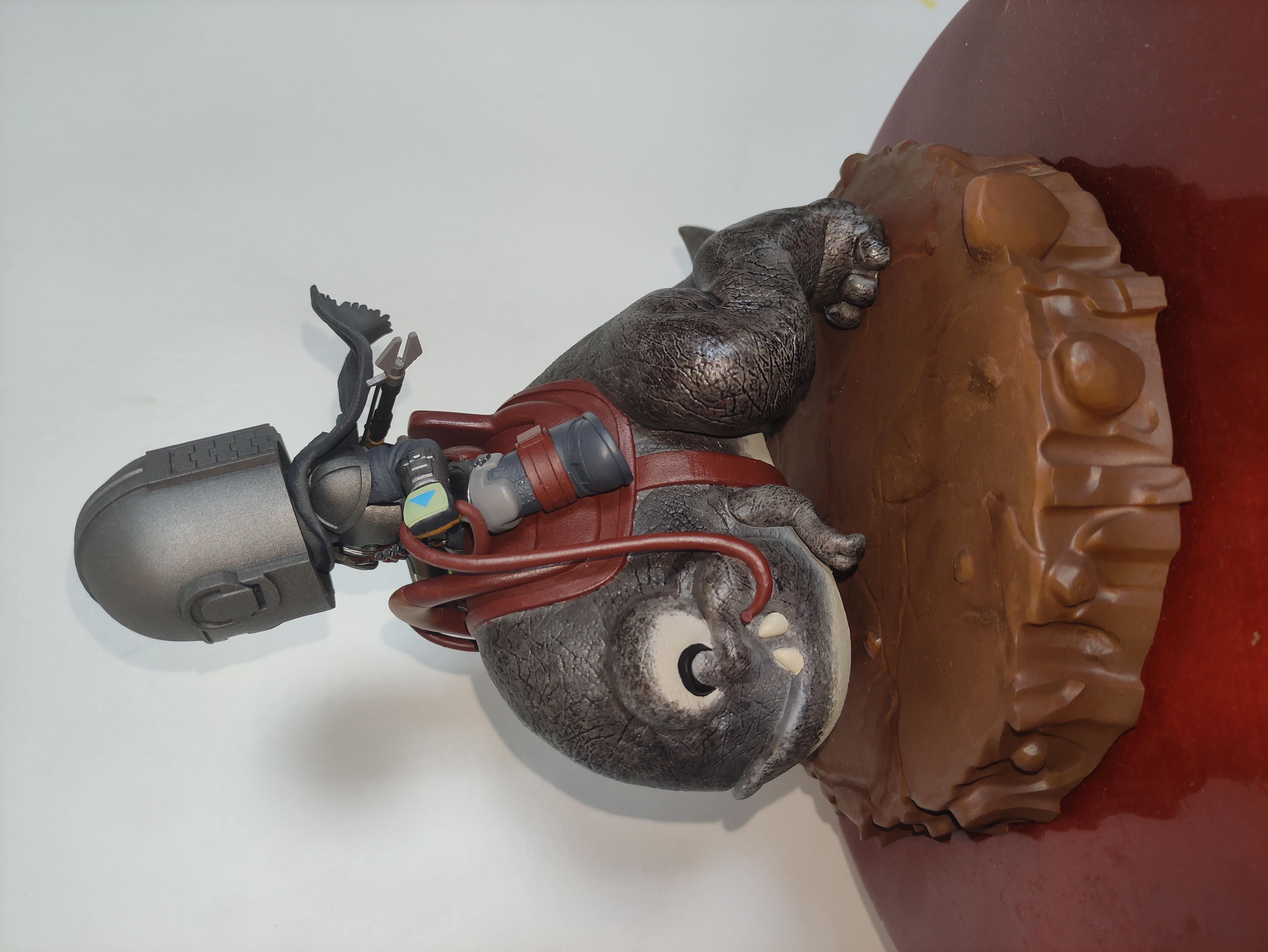 Figura Mandalorian: Mando y Grogu Chibi 23cm