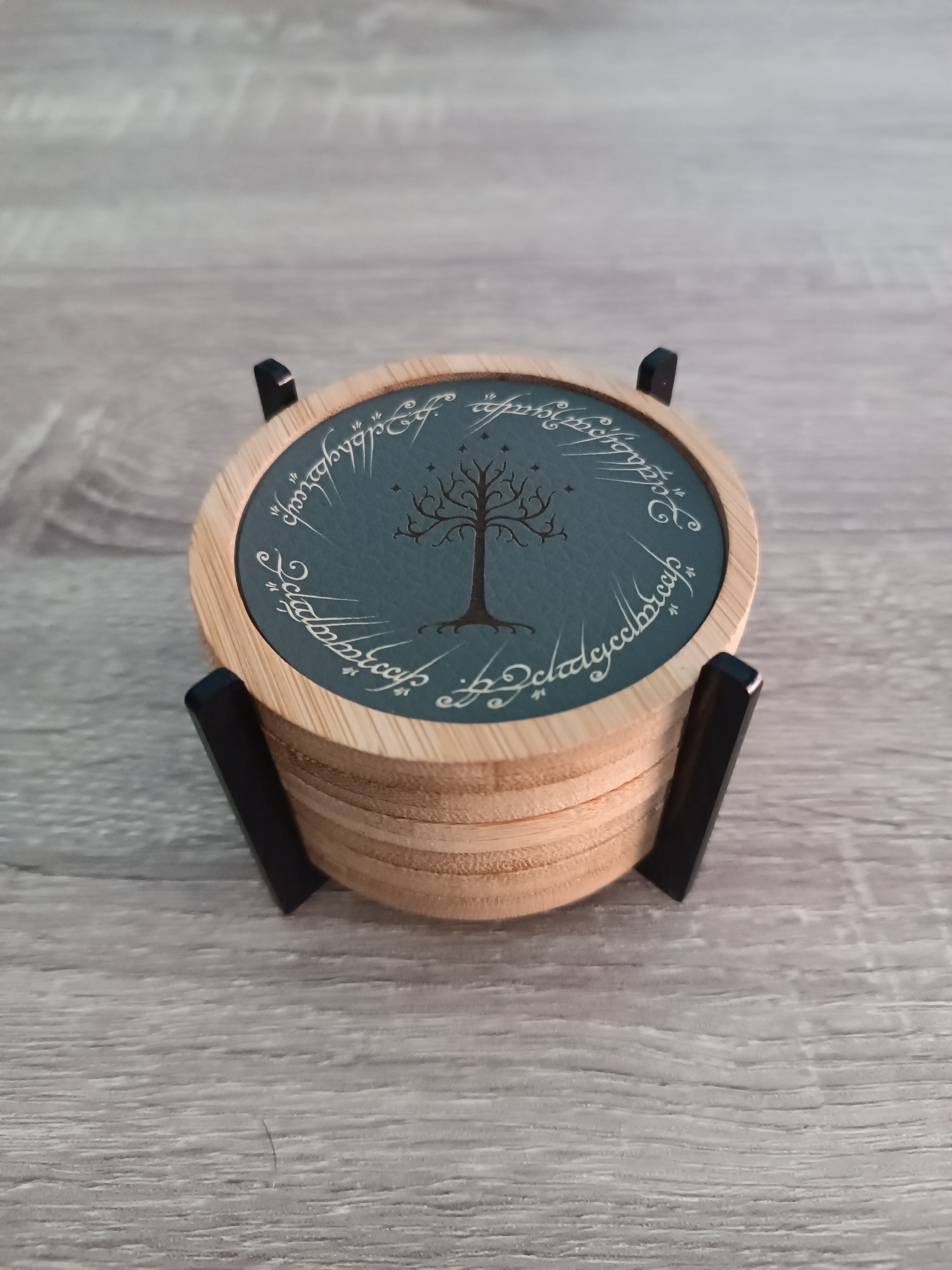 Set de 6 posavasos de El Señor de los Anillos