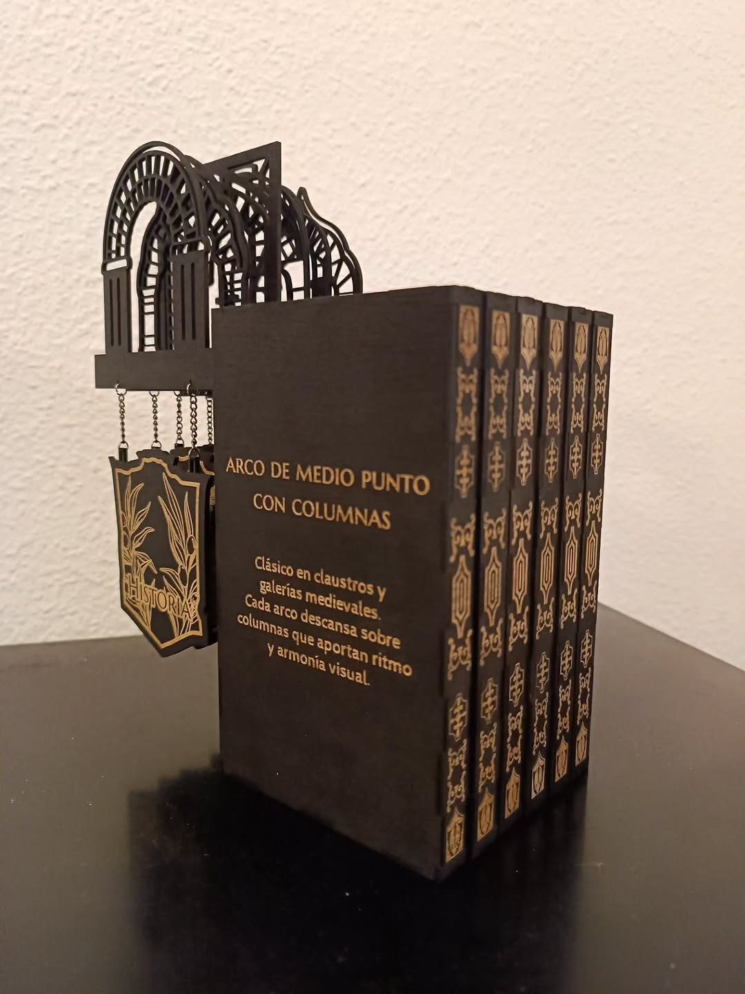 Juego de Separadores de Libros por Categoría