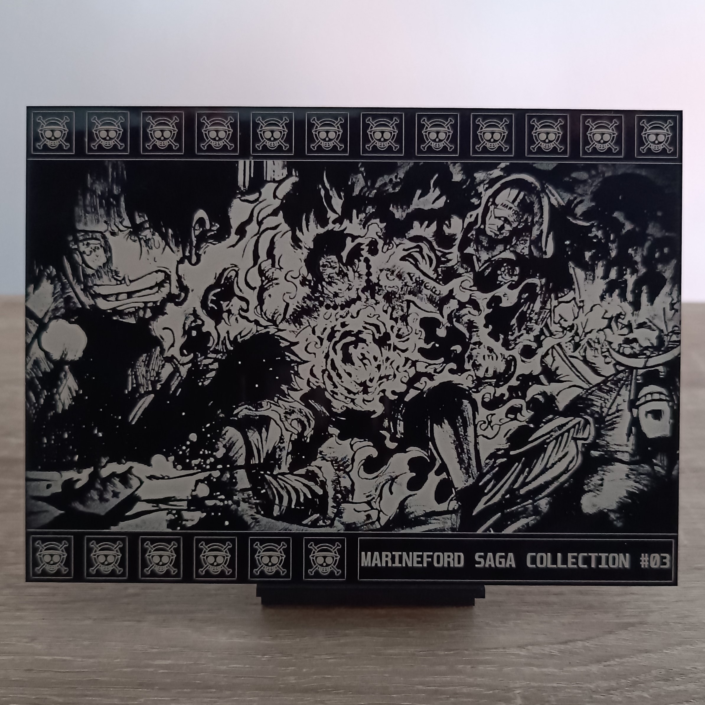 Cuadro Coleccionable de One Piece : Saga Marineford