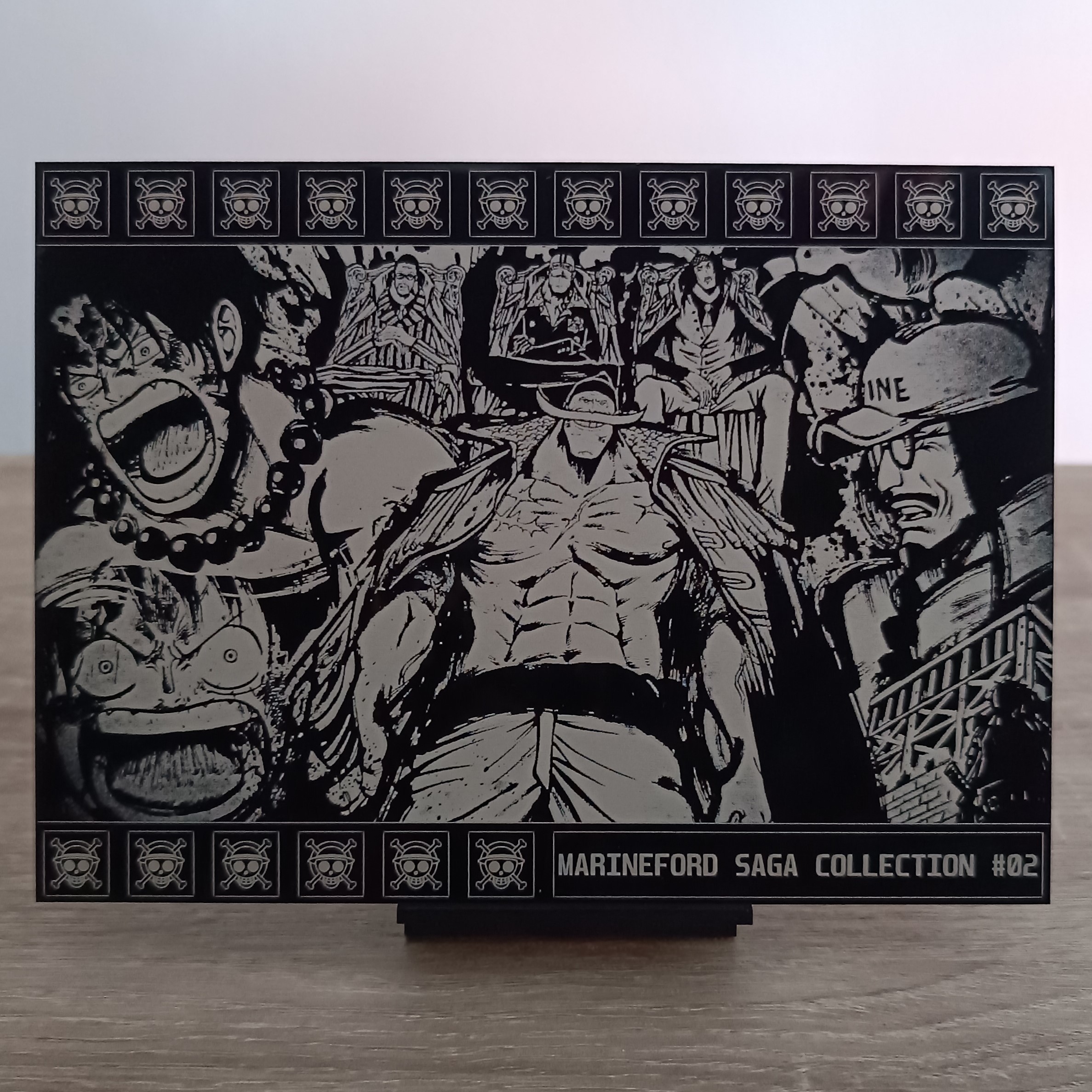 Cuadro Coleccionable de One Piece : Saga Marineford