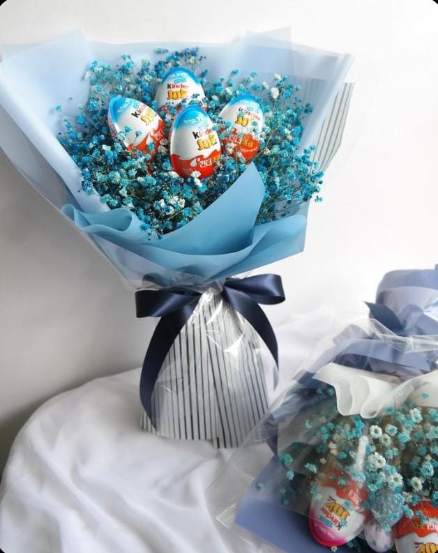 Blue Theme Kinder Joy