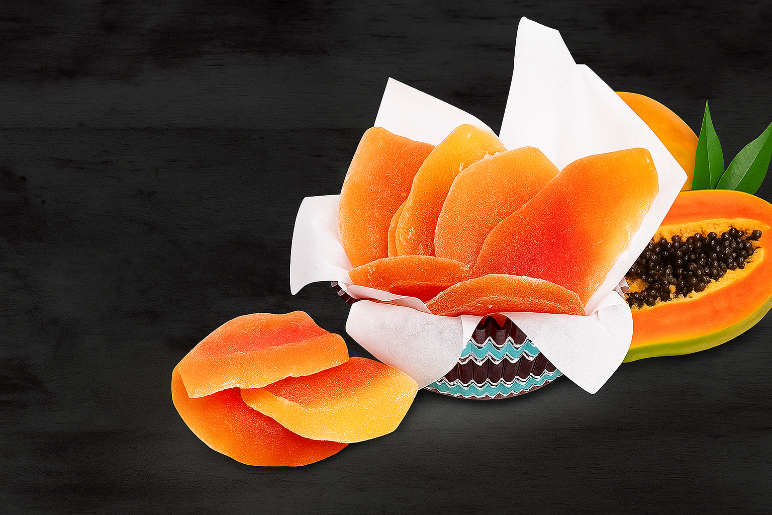 Dehydrated Papaya Slices