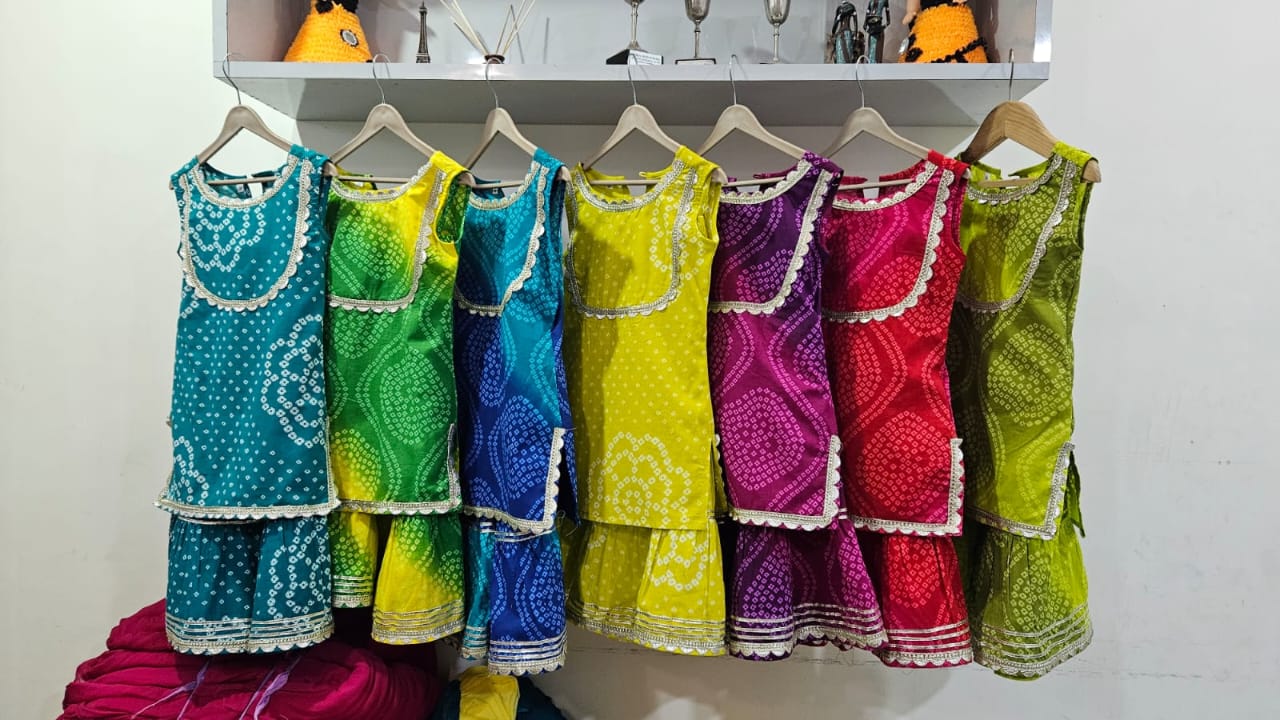 Traditional Tie-Dye Sleeveless Dresses