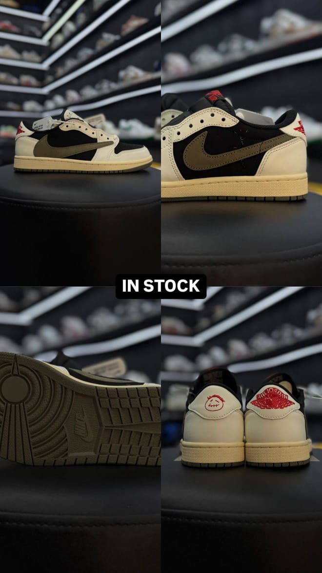Nike Air Jordan 1 Low OG Black Phantom