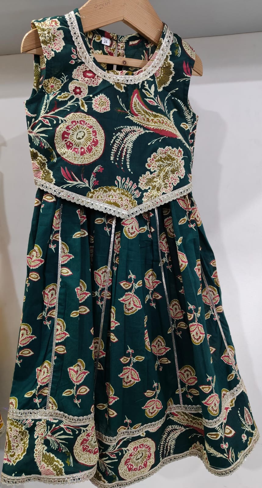 Floral Printed Sleeveless Dress