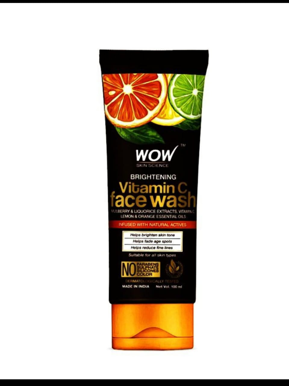 vitamin c and Niacinamide | For brighter glow | for all skin types face wash (100ml)
