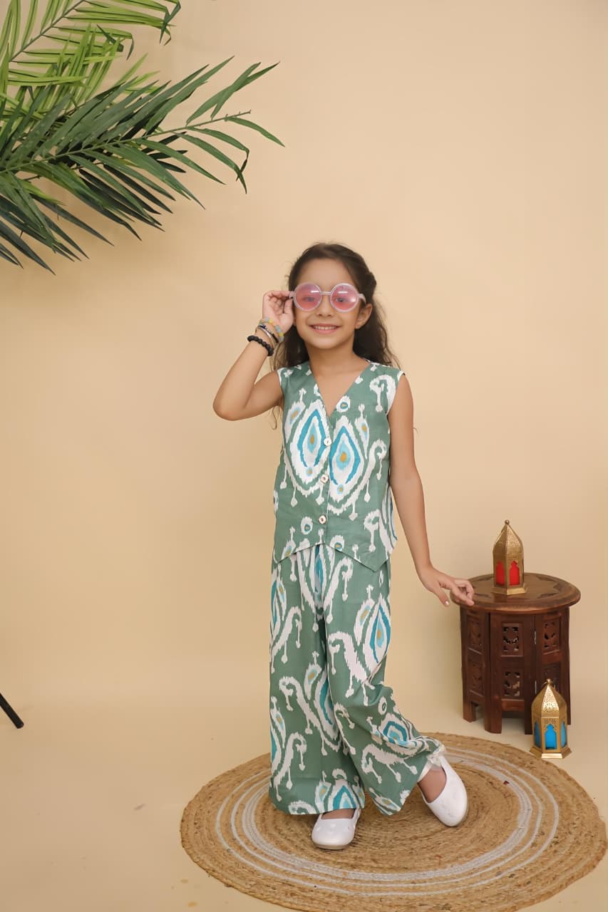 Kids Printed Jumpsuit