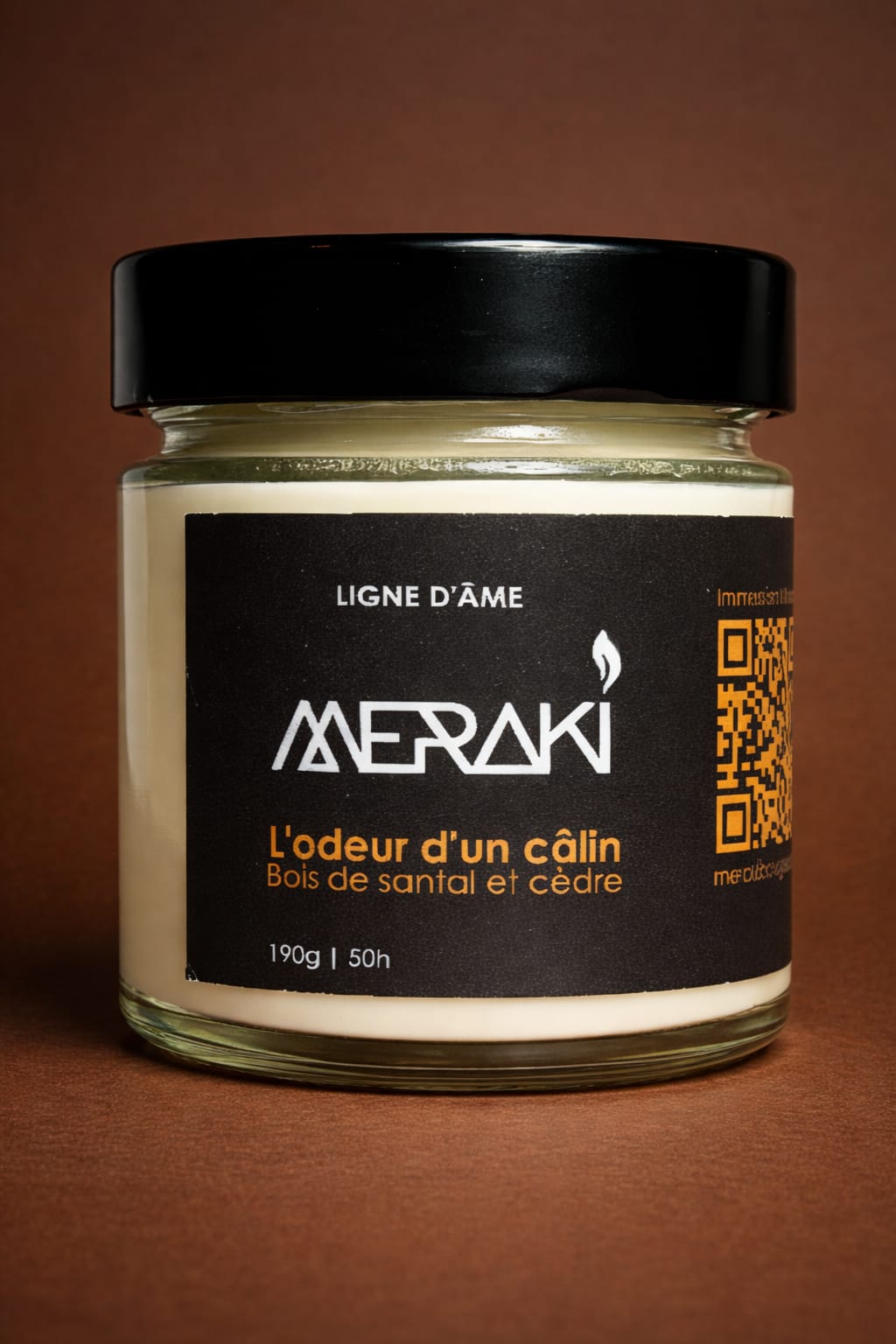 Bougie parfumée L'odeur d'un Câlin