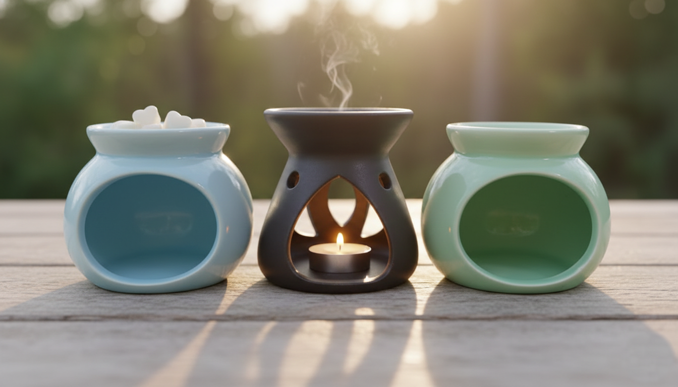 Brûleur à cire ou à huile aromatique