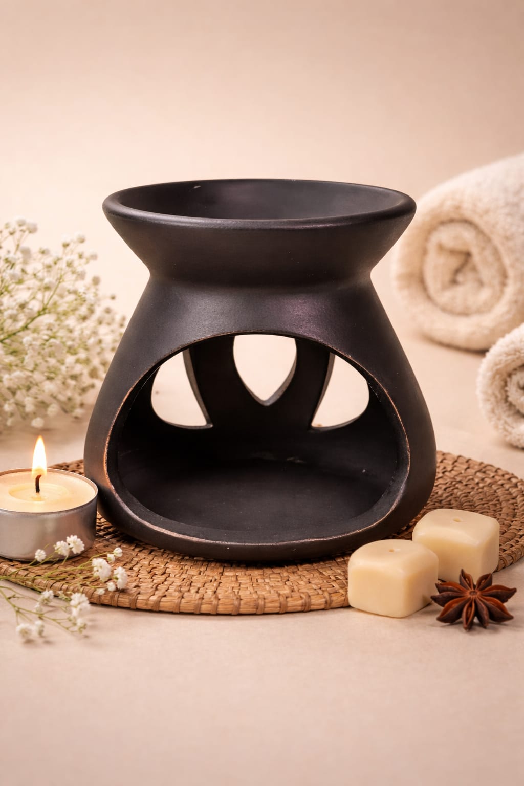 Brûleur à cire ou à huile aromatique