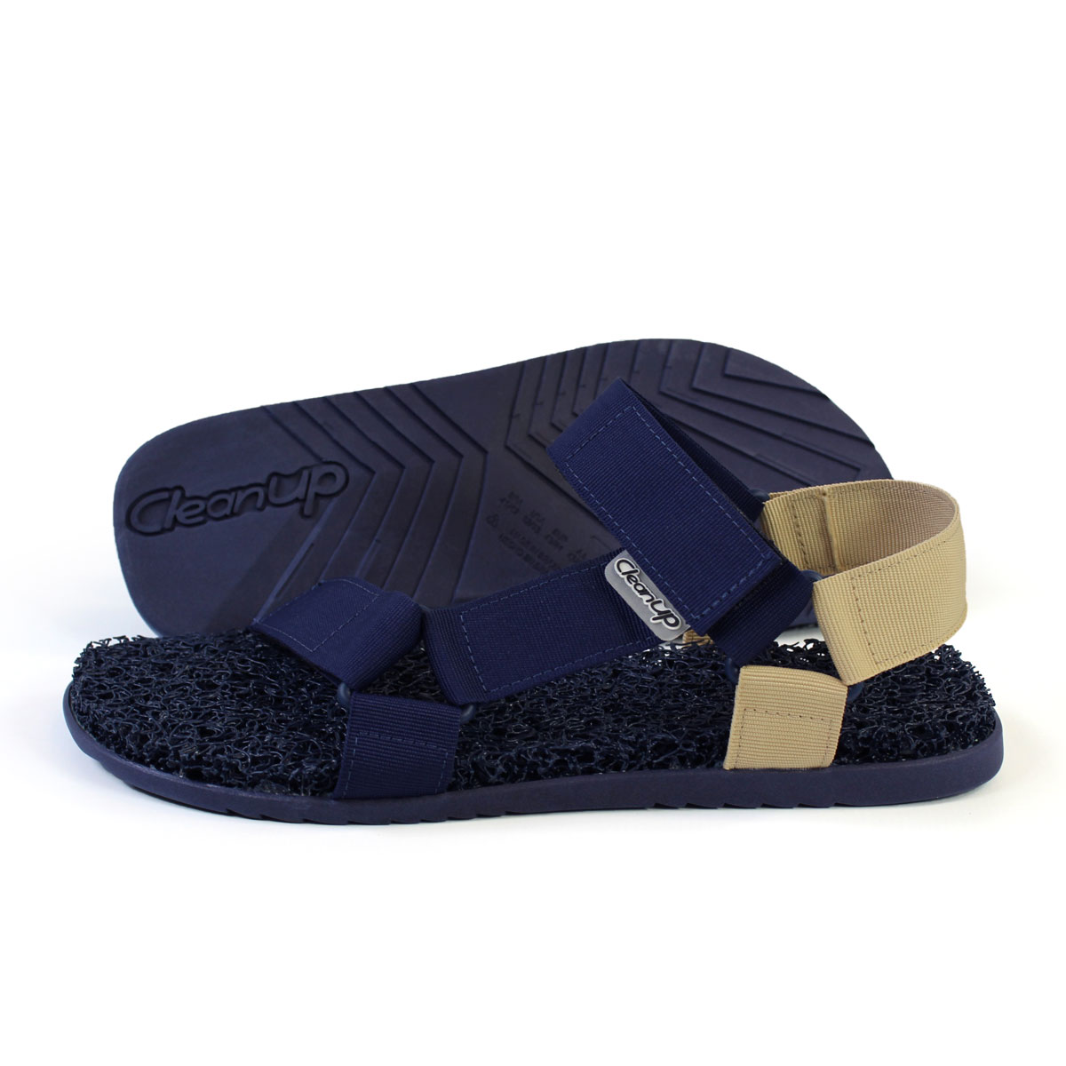 Male Sandal Black Beige