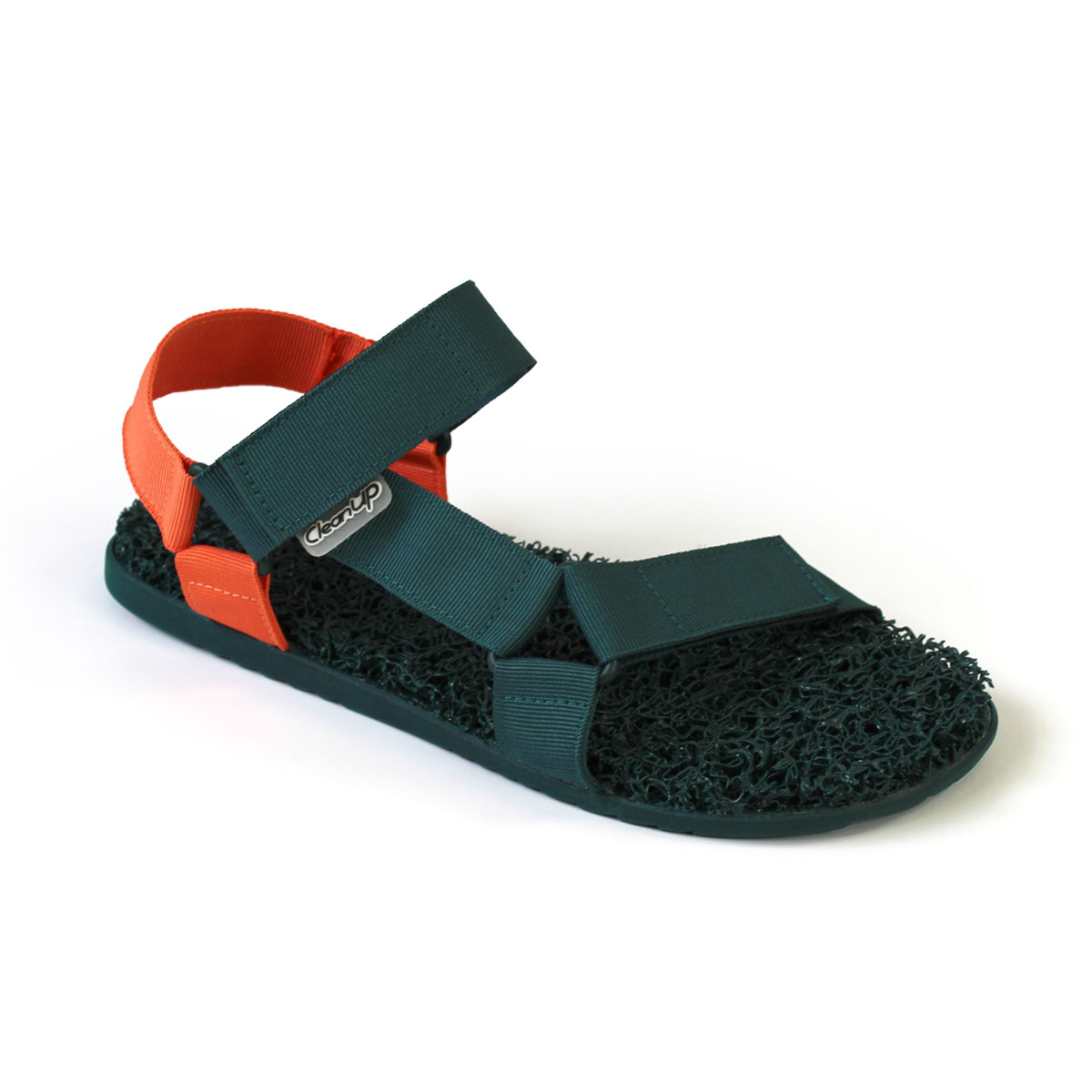 Male Sandal Green Orange