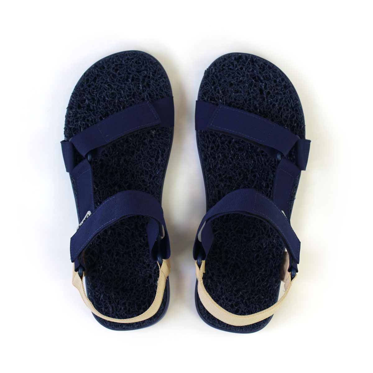 Male Sandal Black Beige