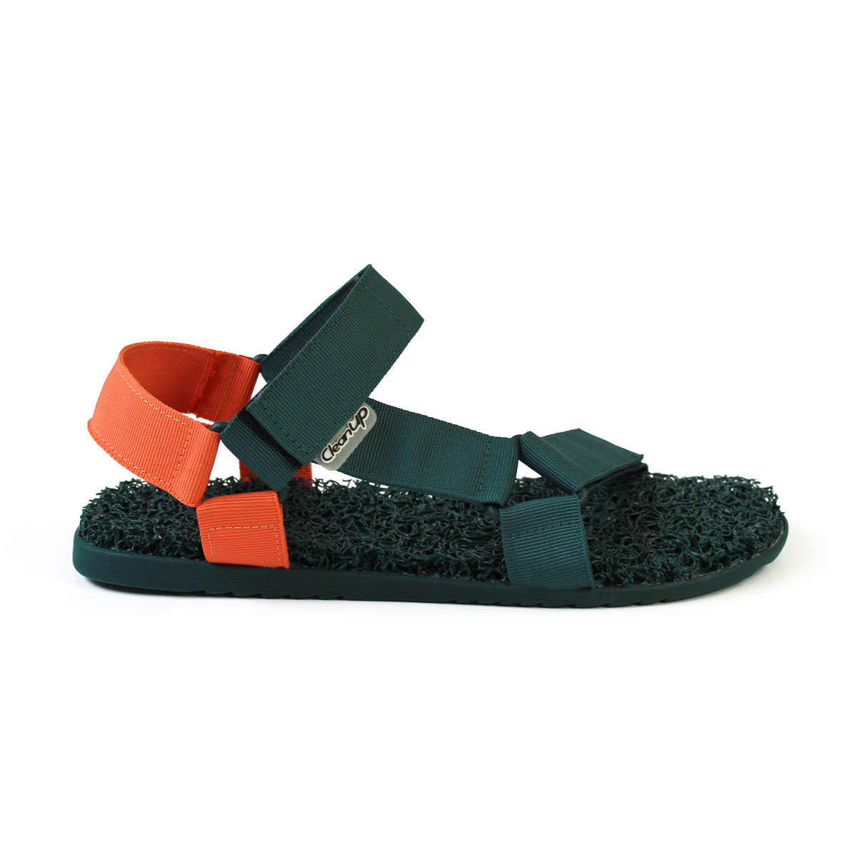 Male Sandal Green Orange