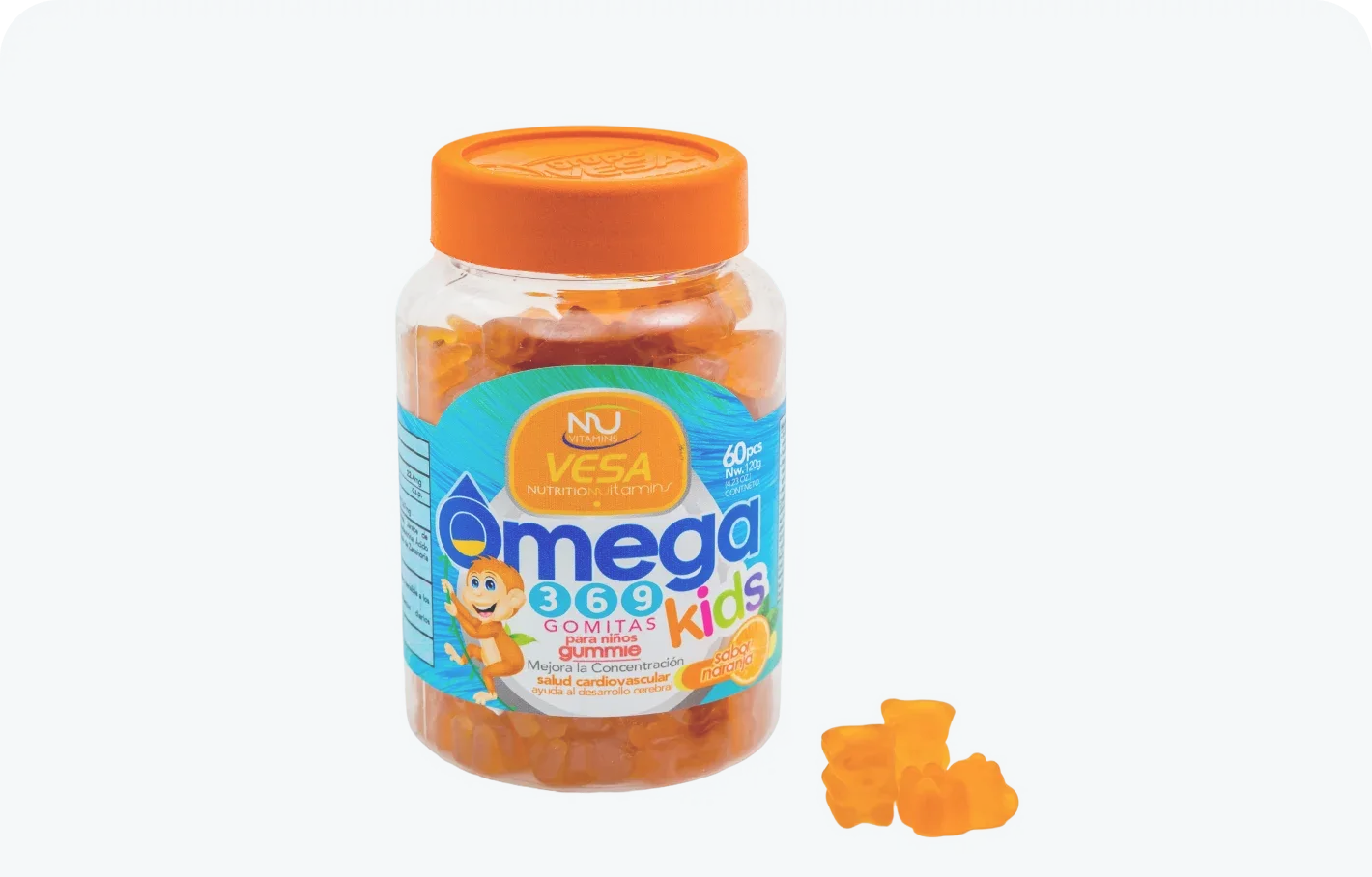 Omega 3 6 9 Gomitas Kids