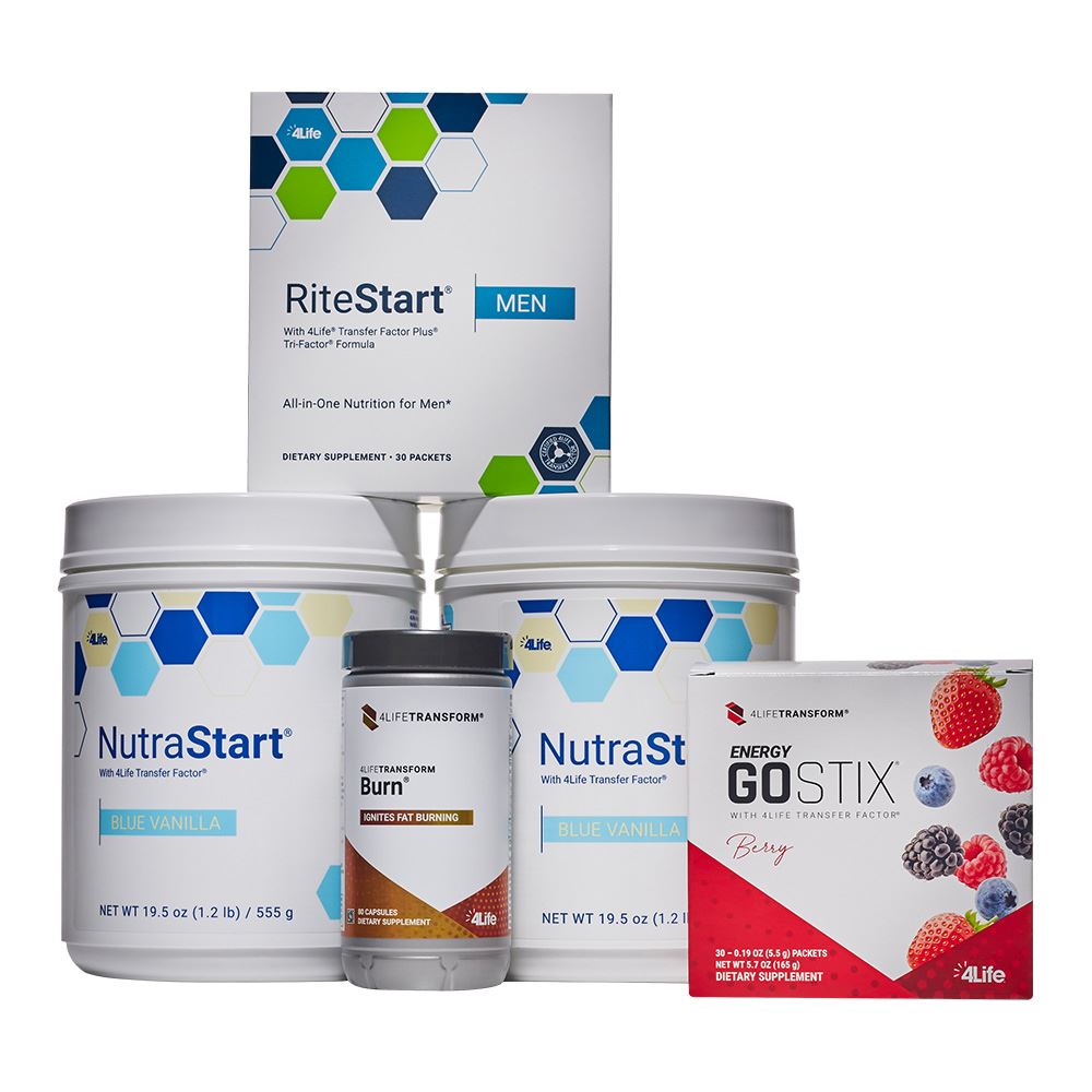 Paquete de suplementos nutricionales 4Life