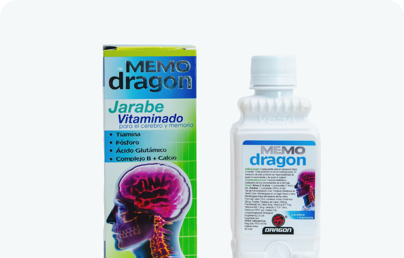 Memo Dragon Jarabe Vitaminado