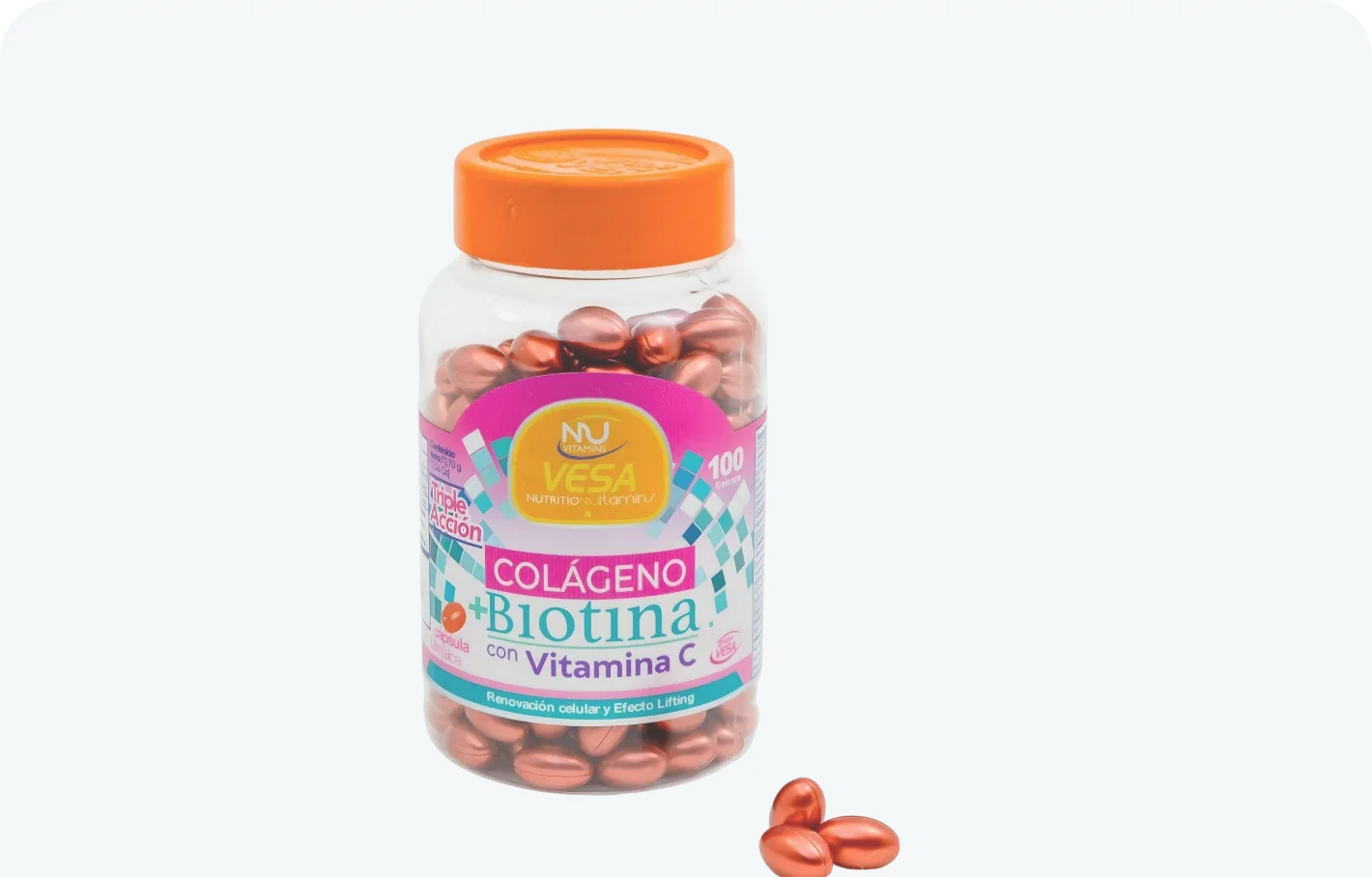Colágeno + Biotina con Vitamina C