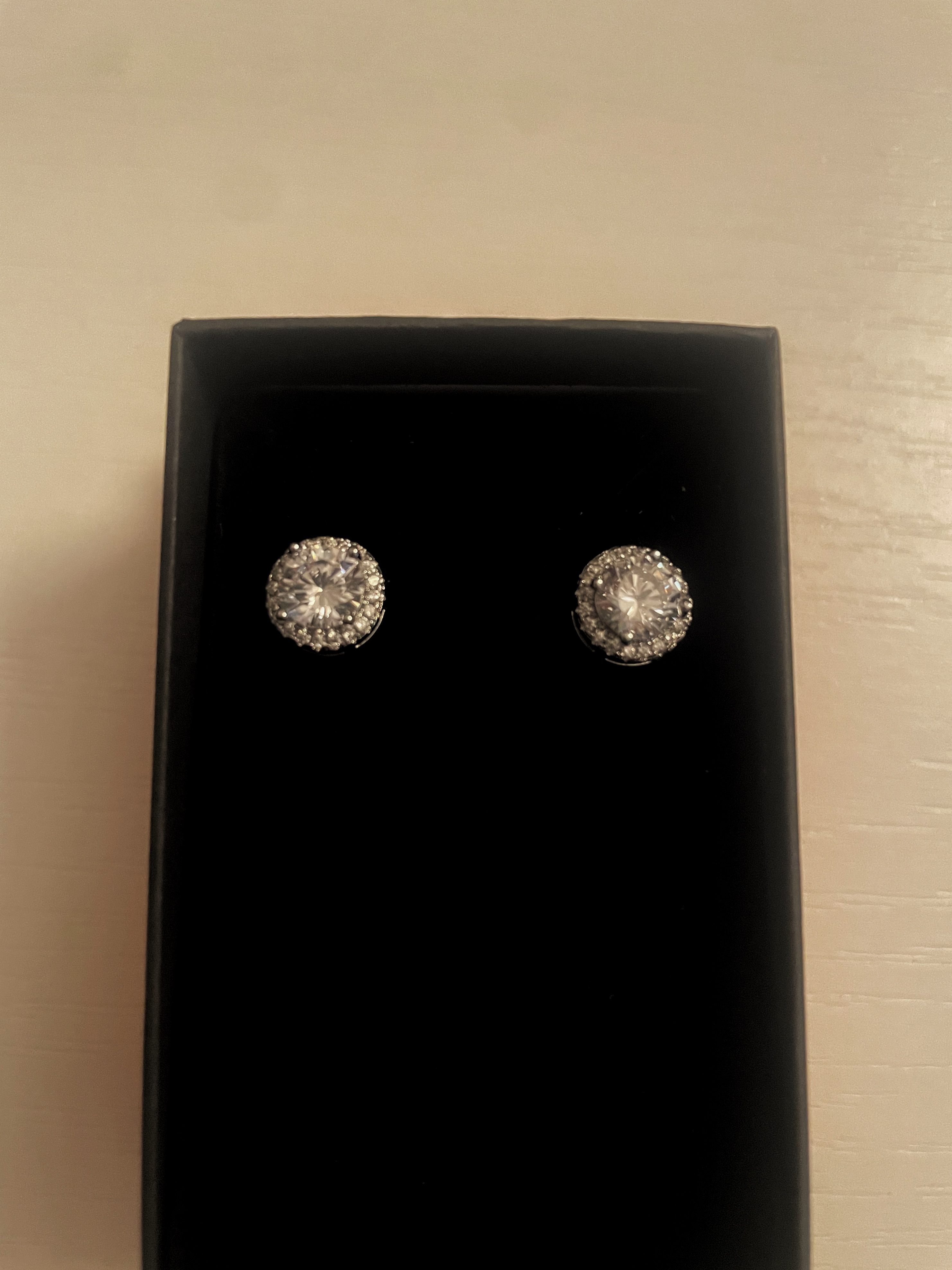 Boucles d'oreilles étincelante