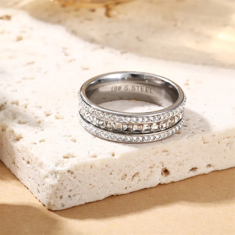 Bague en acier inoxydable