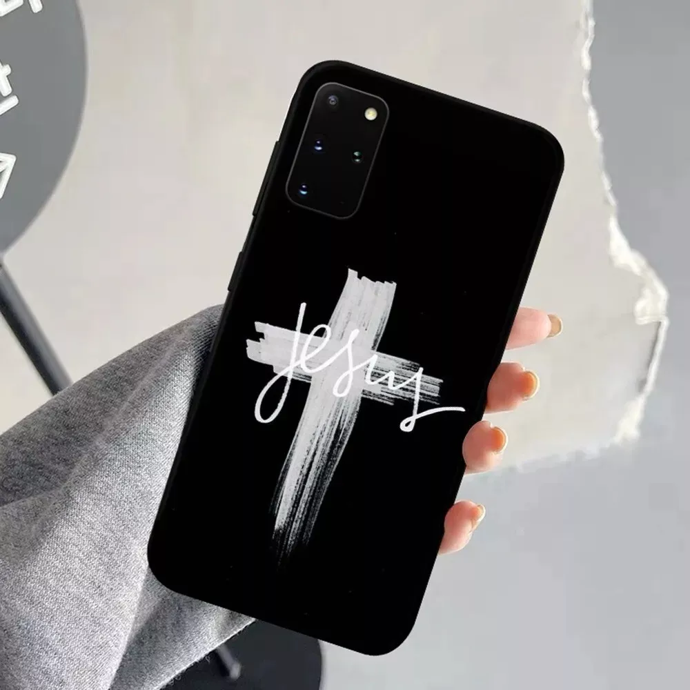Jesus Cross Back Cover Mobile Phone Case