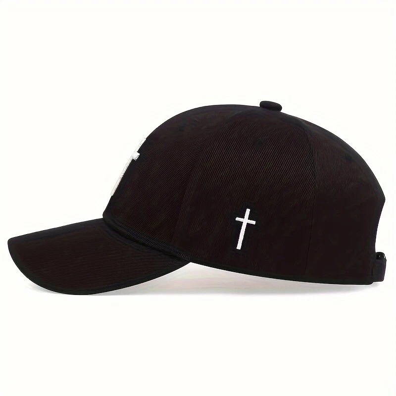 Cross Black Unisex Polyester Cap
