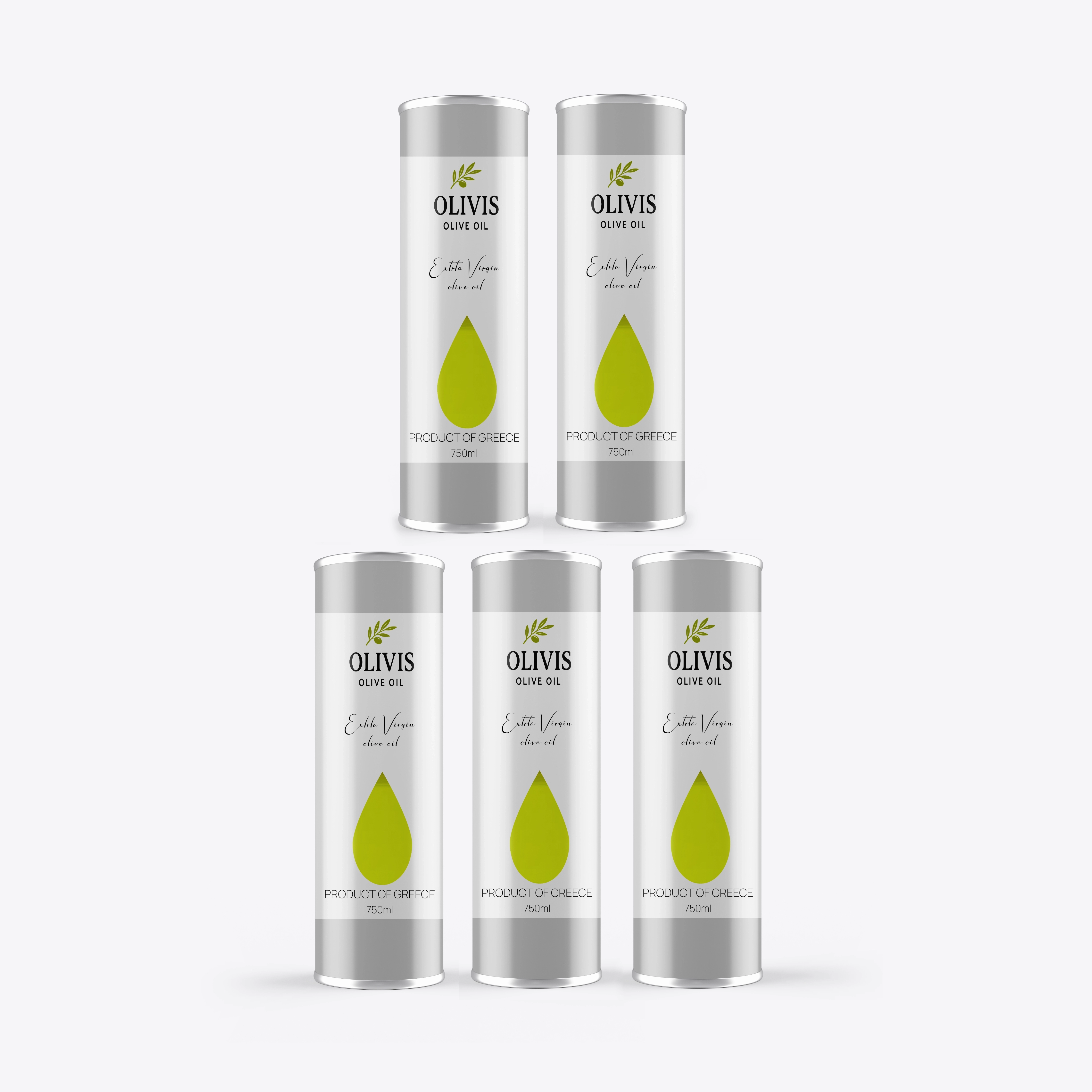 Premium Cretan Olive Oil 3.75l (5x750ml)