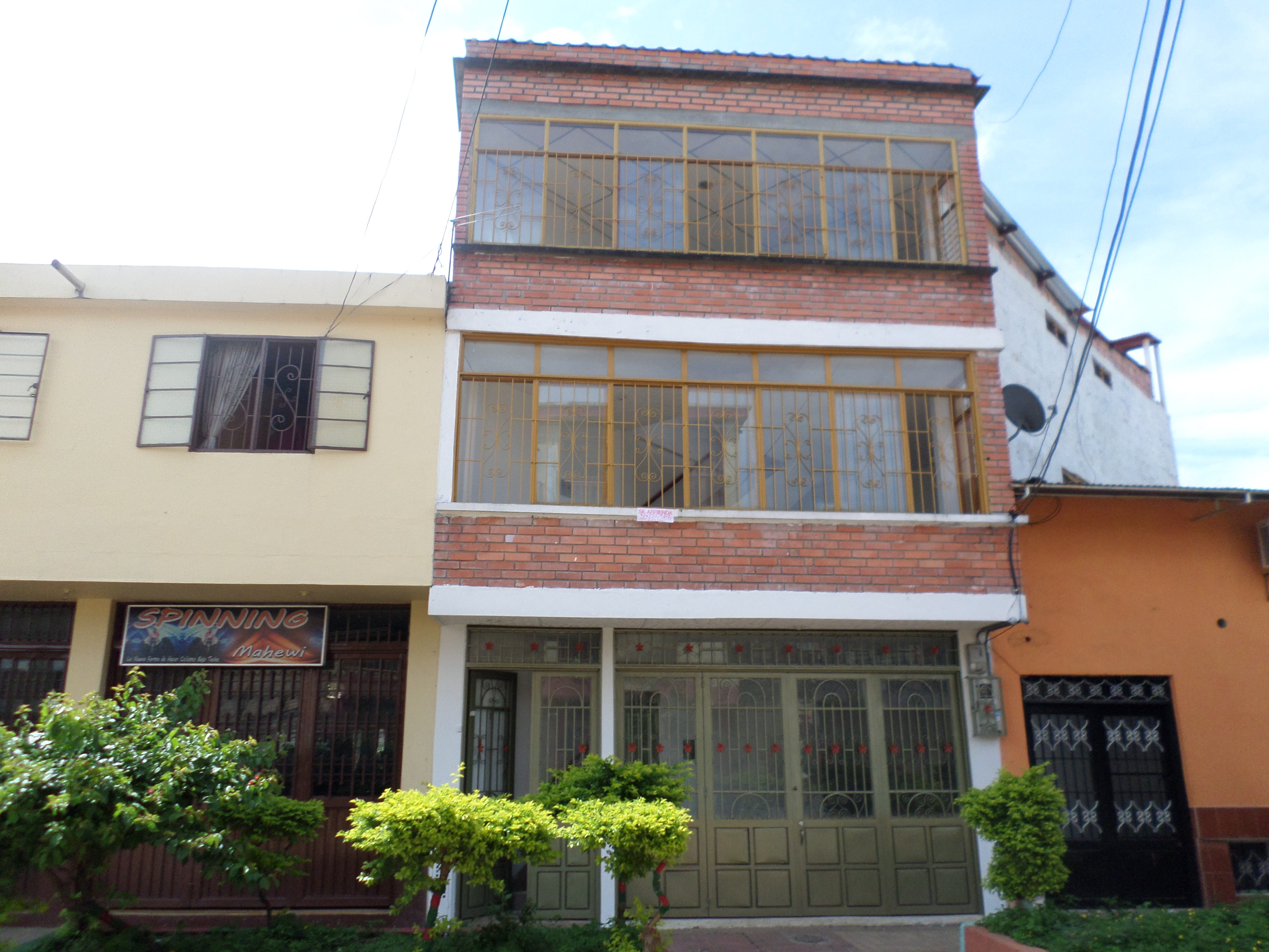 Apartamento en tercer piso