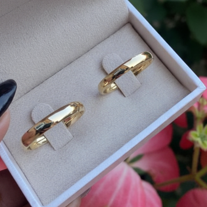Aliança de Ouro 3,5mm | AO1809