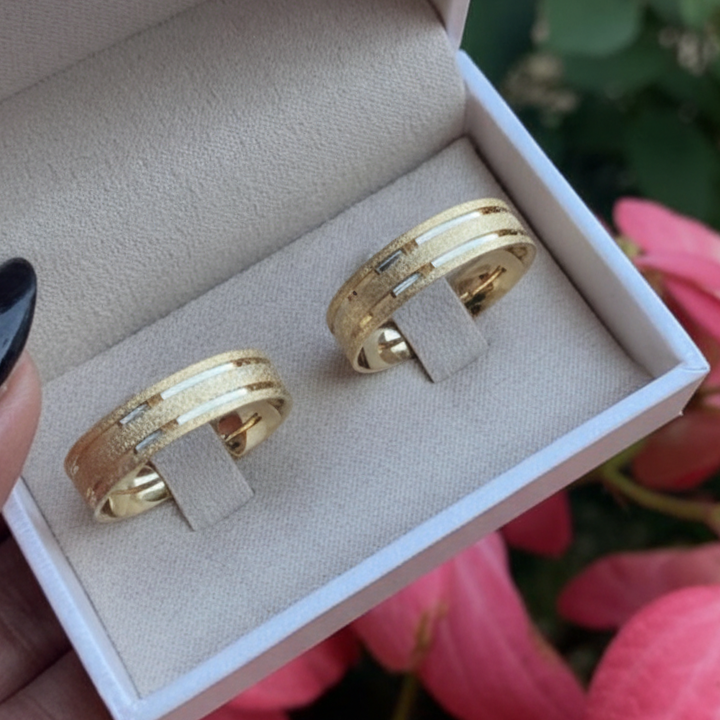 Aliança de Ouro 6mm | AO1805