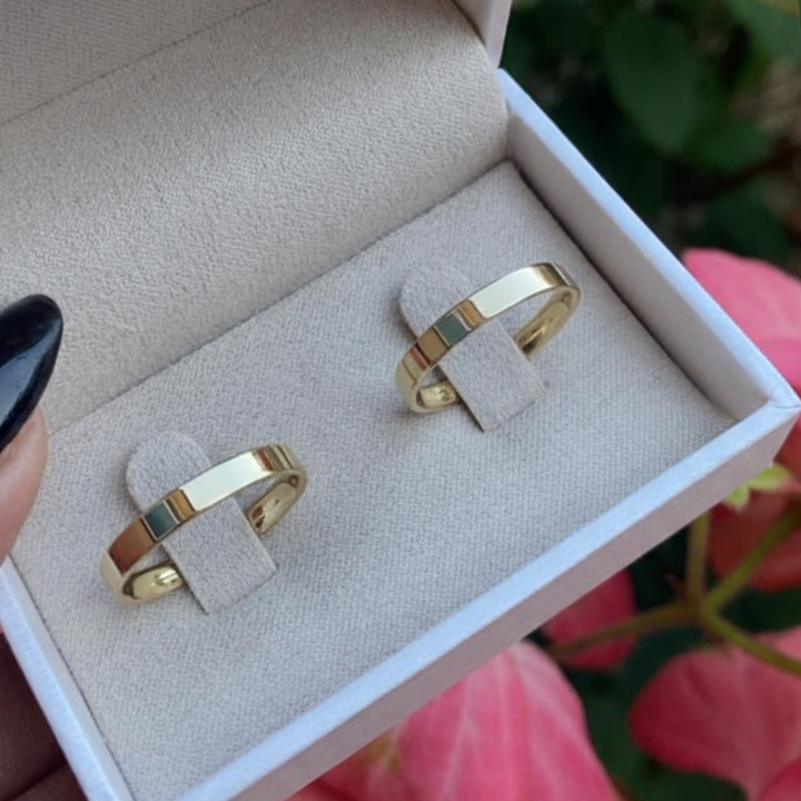 Aliança de Ouro | 3mm | AO1007