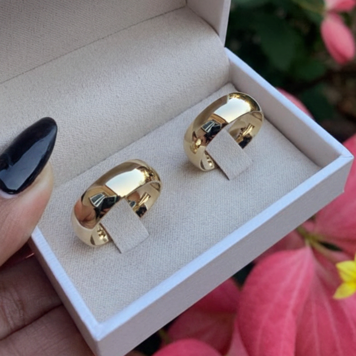 Aliança de Ouro 6mm | AO1812