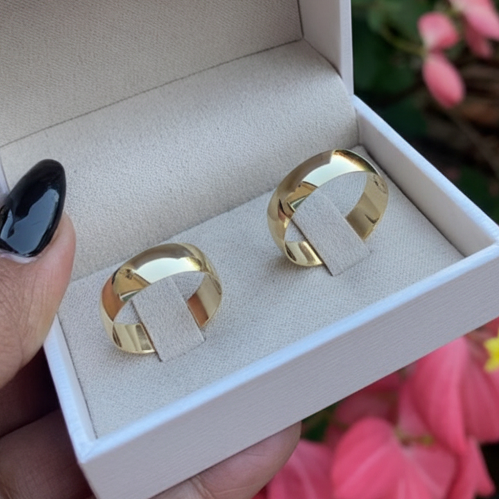 Aliança de Ouro 5mm | AO1804