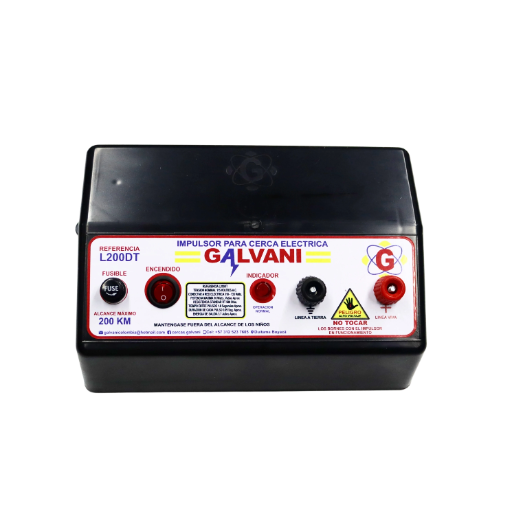 Impulsor para Cerca  Eléctrica Galvani 200km L200DT