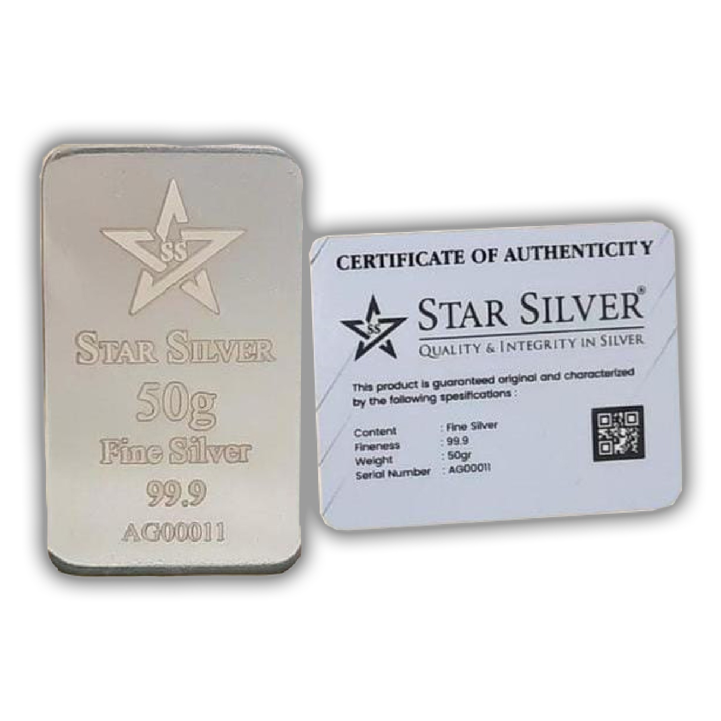 Perak Star Silver 50 Gram