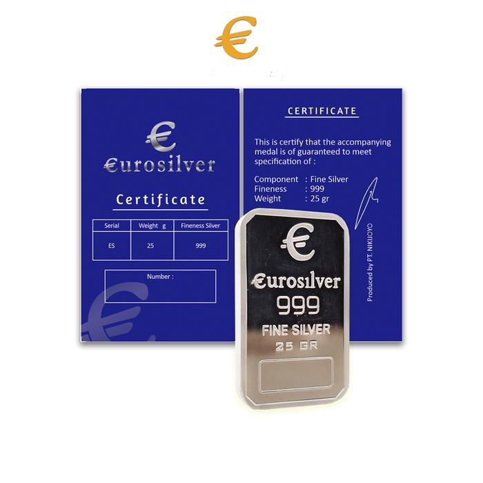 Perak Eurosilver 25 Gram