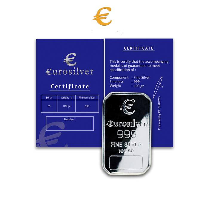 Perak Eurosilver 100 Gram