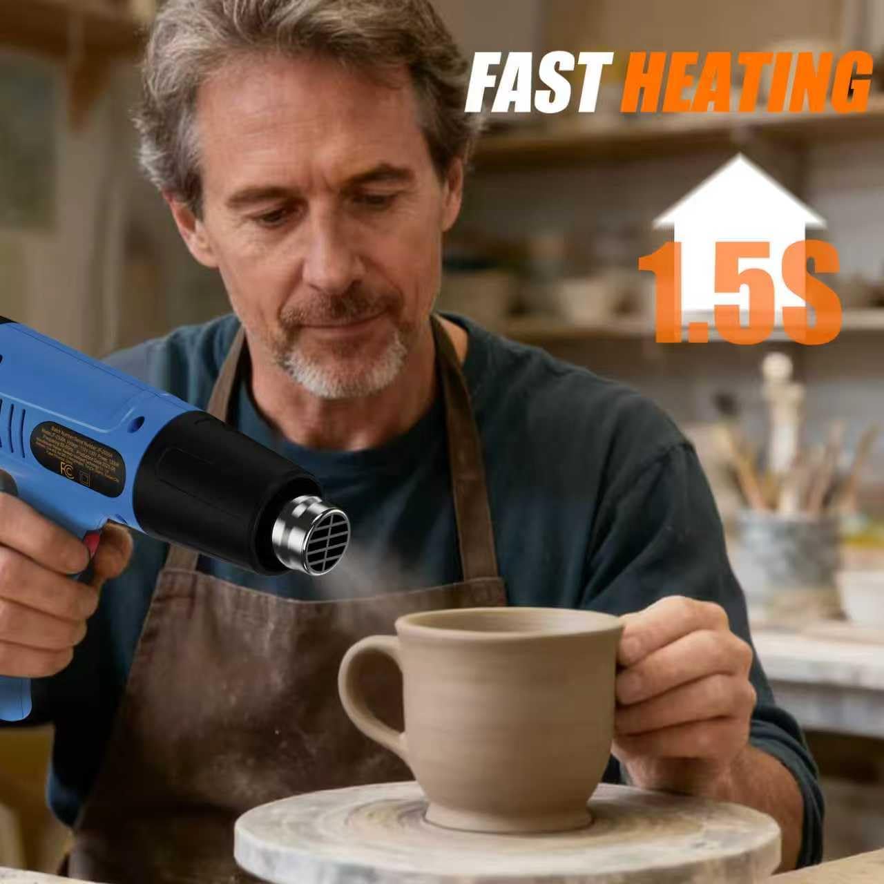 Heat Gun 572 & 1112℉ Dual Temperature