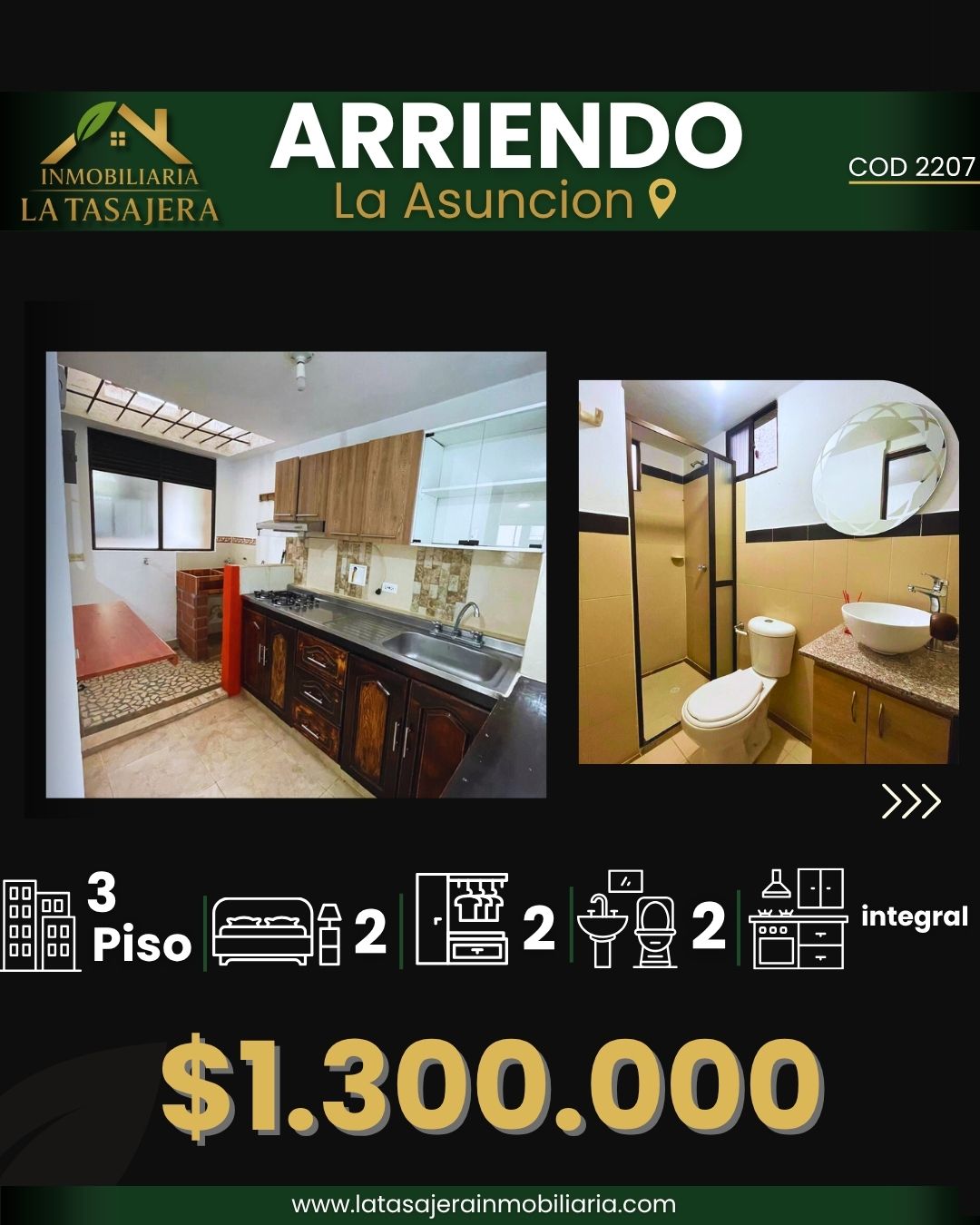 Apartamento en La Asunción