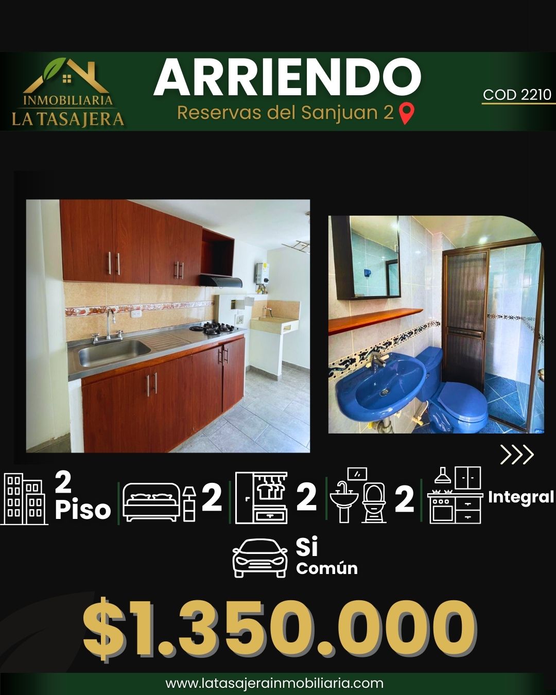Apartamento en Reservas del Sanjuan