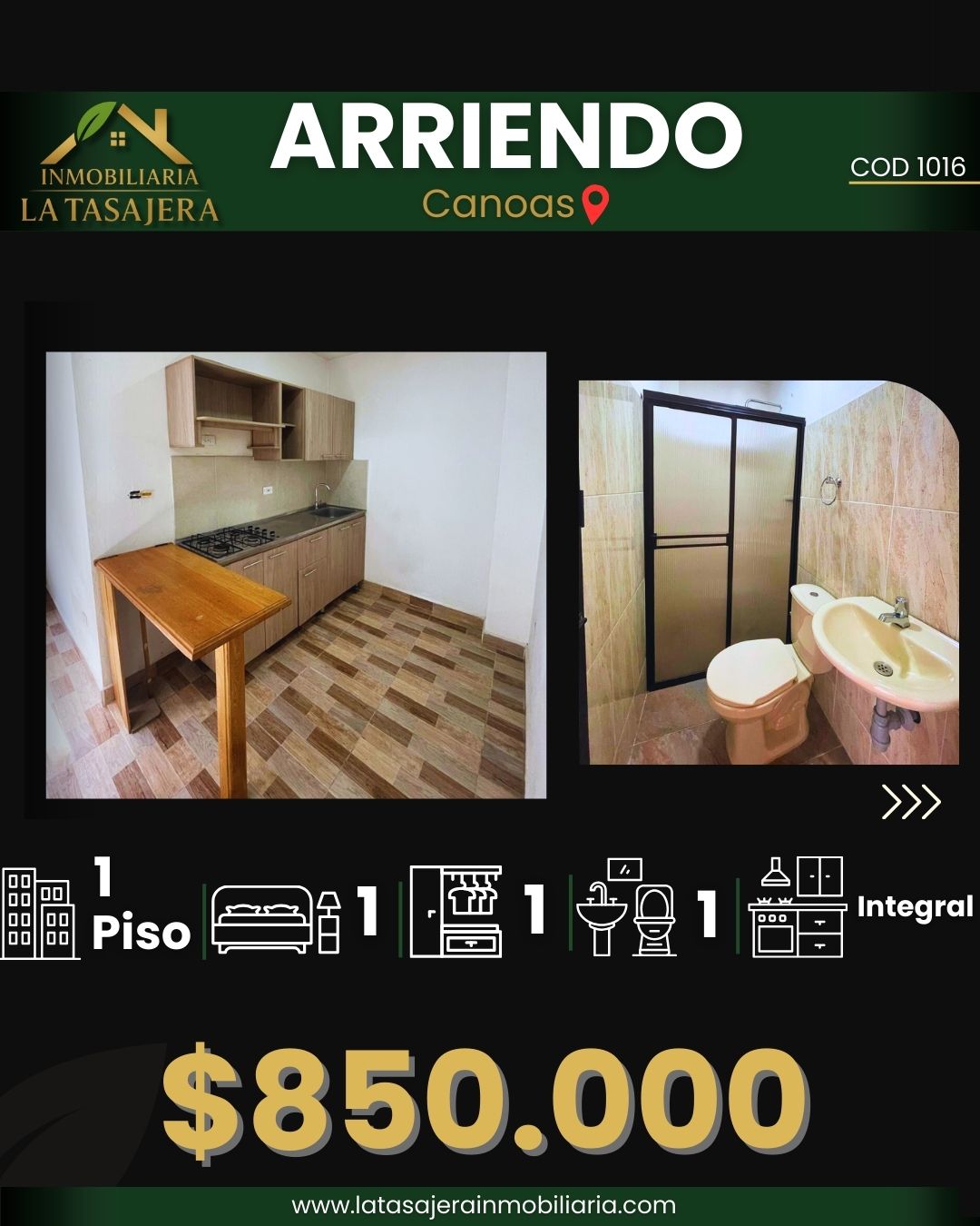 Apartamento en arriendo en Canoas