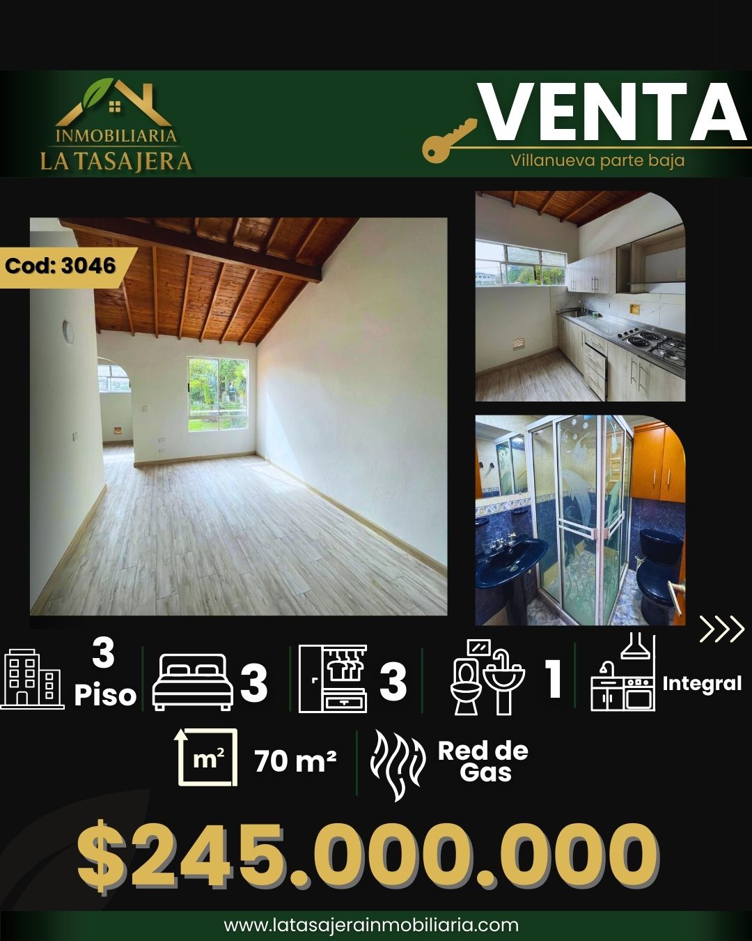 Apartamento en Venta Villanueva