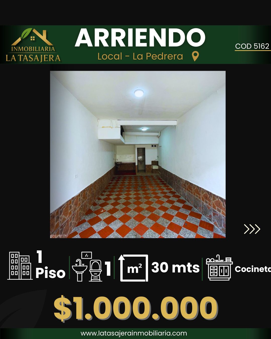 Local en Arriendo La Pedrera