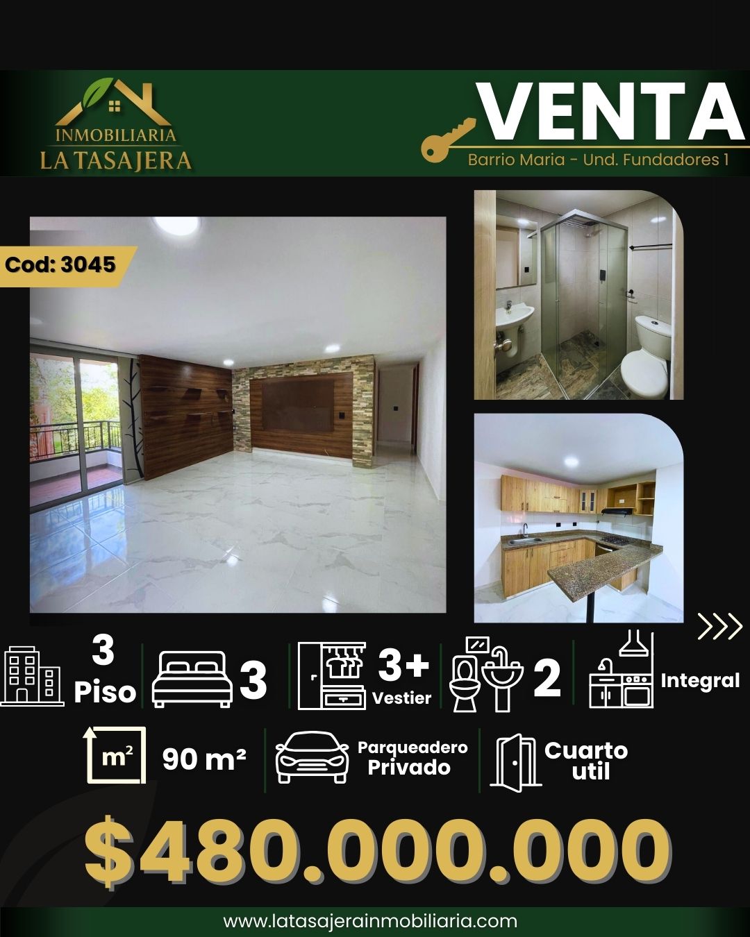 Apartamento en Venta Barrio María
