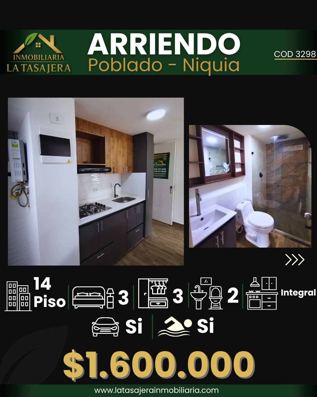 Arriendo Poblado - Niquia 
